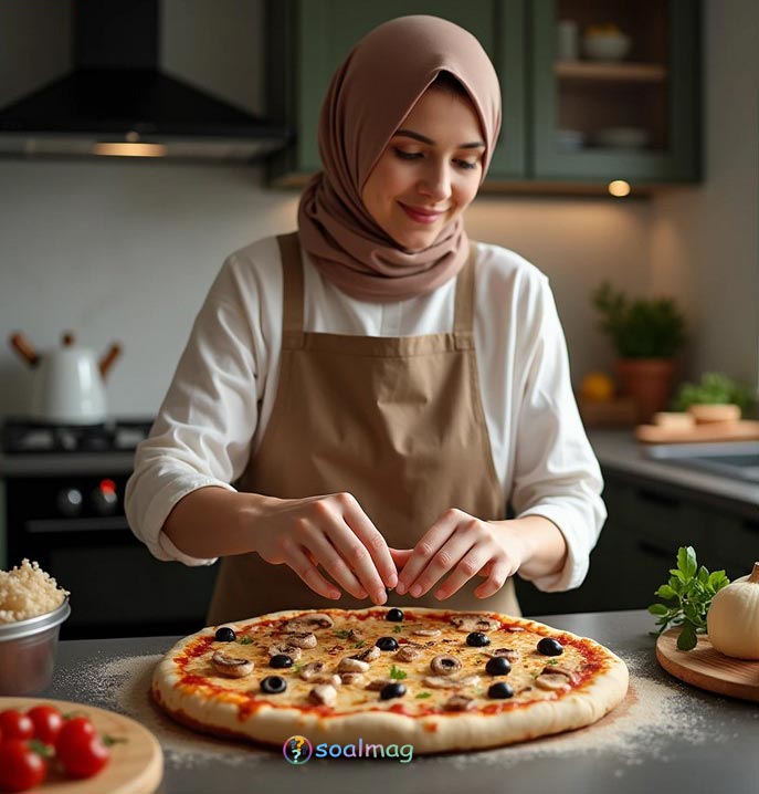 آموزش پخت پیتزا در خانه