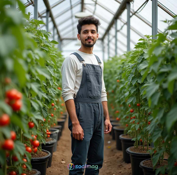 استفاده از کشاورزی هوشمند در روستا