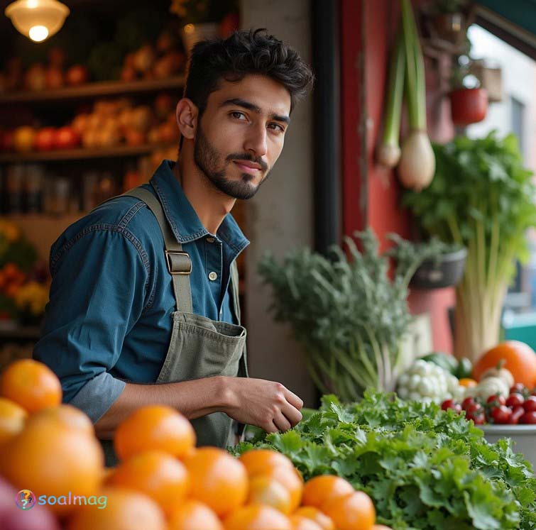 مرکز میوه و سبزیجات ارگانیک روستایی
