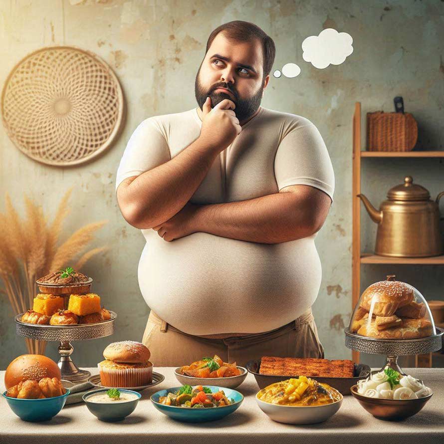 اصلاح الگوی تغذیه برای لاغری