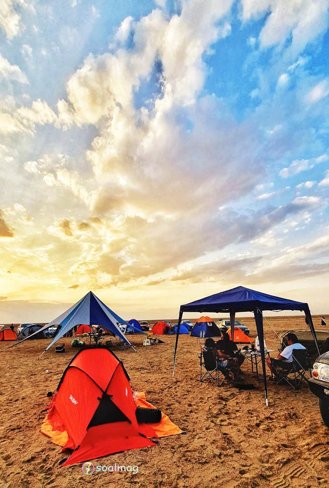 کمپینگ شبانه و ایمنی حیاتوحش مویر مرنجاب