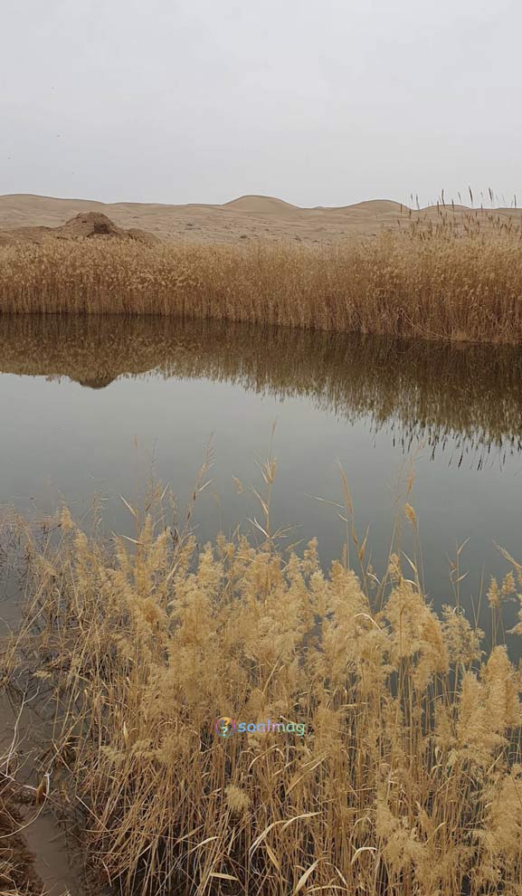 دریاچه نمک کویر مرنجاب