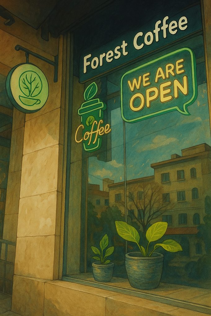 کافی شاپ فارست جنت آباد تهران